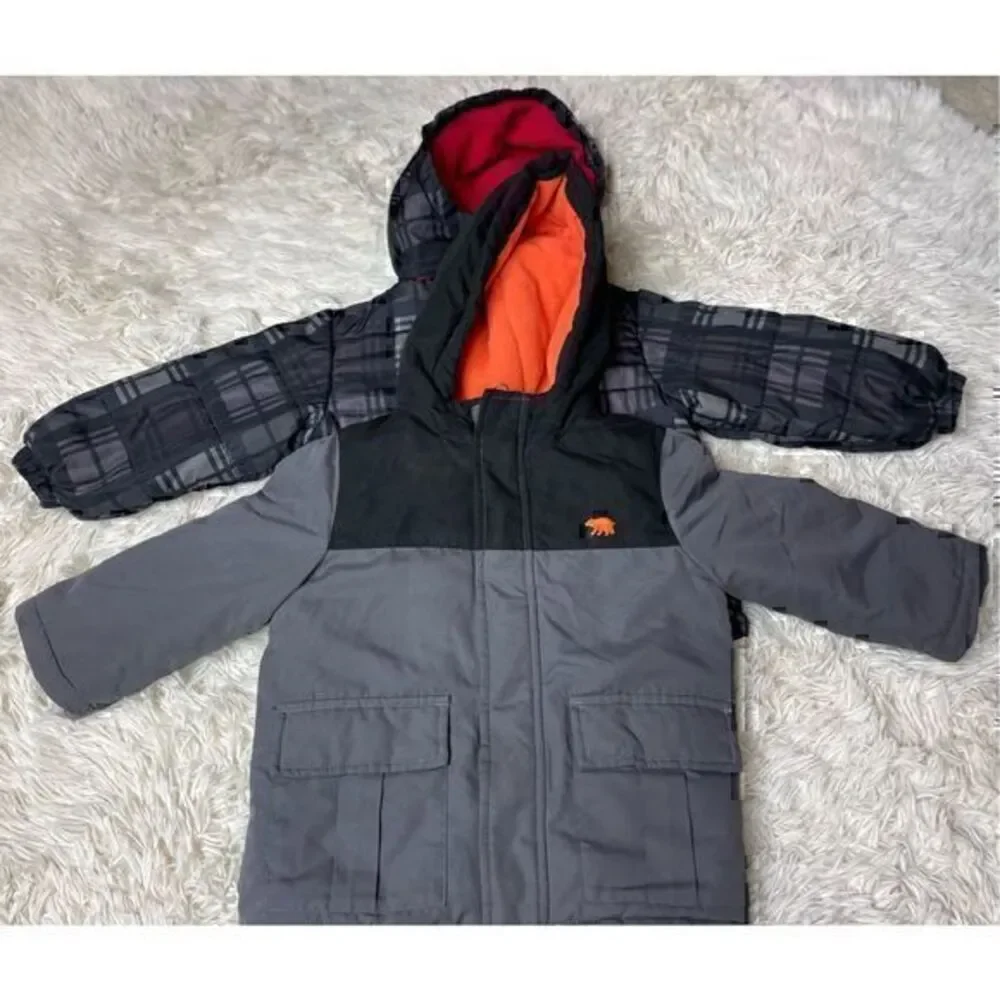 Boys Toddler 2 piece size 2T/24 Months Winter Jacket lot by Osh Kosh Bgosh & Chi